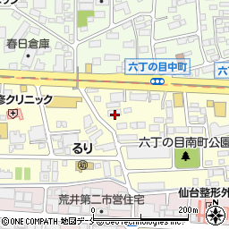 武蔵貨物自動車仙台支店周辺の地図