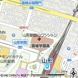 山形県信用保証協会総務部総務企画課・監査室周辺の地図