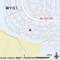 宮城県仙台市青葉区錦ケ丘5丁目19周辺の地図