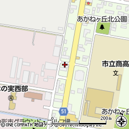 基礎地盤コンサルタンツ株式会社　山形支店周辺の地図