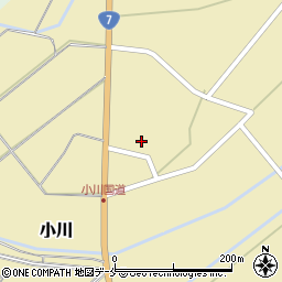 新潟県村上市小川633-1周辺の地図