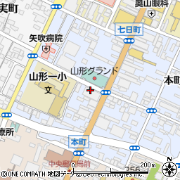 株式会社荘内銀行　山形南支店周辺の地図