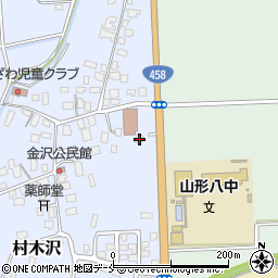 山形県山形市村木沢1671-2周辺の地図