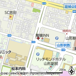 株式会社ゼンリン　山形営業所周辺の地図