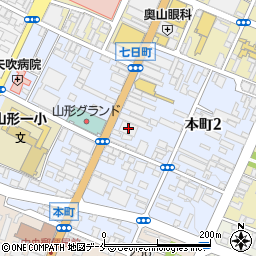 三菱電機ビルソリューションズ株式会社　山形支店周辺の地図
