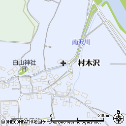 山形県山形市村木沢1345-4周辺の地図