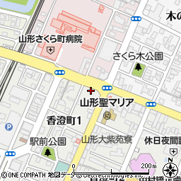 ダイヤ７３香澄町パーキング周辺の地図