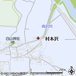 山形県山形市村木沢4483周辺の地図