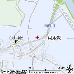 山形県山形市村木沢1345-2周辺の地図