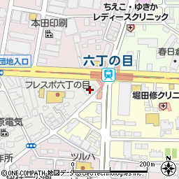 ＮＡＣ仙台ビル周辺の地図
