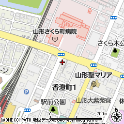株式会社ガイア　山形支店周辺の地図