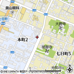 佐藤時計眼鏡店周辺の地図