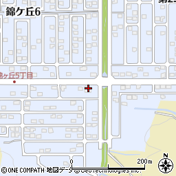 宮城県仙台市青葉区錦ケ丘5丁目86周辺の地図