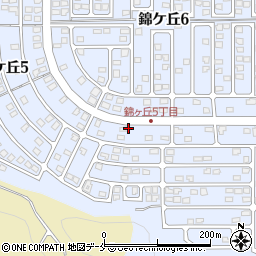 宮城県仙台市青葉区錦ケ丘5丁目23周辺の地図