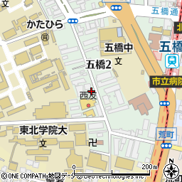 コメット菅原周辺の地図