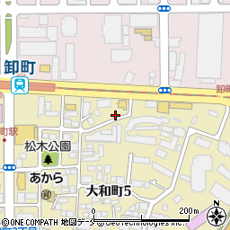 リョービ株式会社　仙台営業所建築用品部周辺の地図
