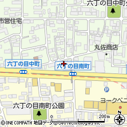 西尾レントオール　配管機器仙台営業所周辺の地図