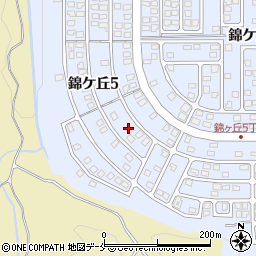 宮城県仙台市青葉区錦ケ丘5丁目16周辺の地図