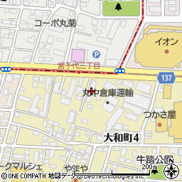 マスオカ東京株式会社　仙台営業所周辺の地図