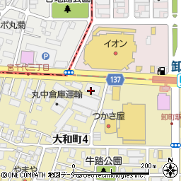 テクノ矢崎株式会社　東北支店周辺の地図
