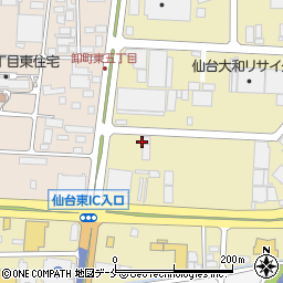 西尾レントオール株式会社　仙台中央営業所周辺の地図