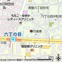株式会社極東商会仙台営業所周辺の地図