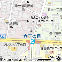 株式会社寺田ポンプ製作所　仙台営業所周辺の地図