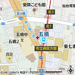 仙台画像検診クリニック周辺の地図