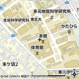 宮城県仙台市青葉区片平2丁目周辺の地図