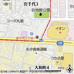 東邦銀行仙台東支店 ＡＴＭ周辺の地図