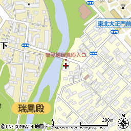 仙台リバーサイドプラザ周辺の地図