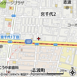 まごころベルサービス仙台周辺の地図