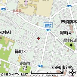 セゾン緑町周辺の地図