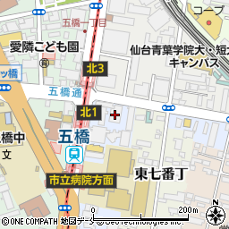 日本コムシス株式会社東北支店　営業部周辺の地図