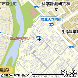 セブンイレブン仙台米ケ袋１丁目店周辺の地図