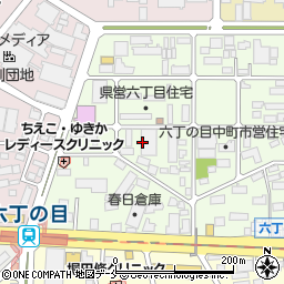 株式会社タカマコンペティションプロダクト　仙台営業所周辺の地図