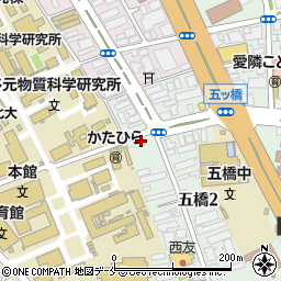 宮城日産五橋営業所周辺の地図