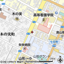 七日町商店街駐車場（Ｎ－ＧＡＴＥ　ＮＡＮＯＫＡＭＡＣＨＩ）周辺の地図