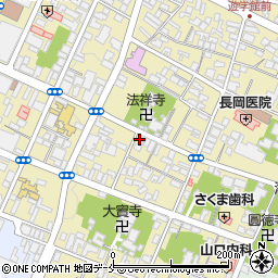 青木生花店周辺の地図