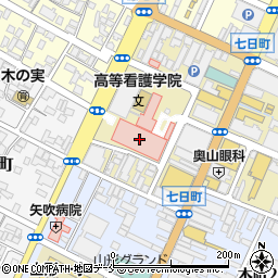 訪問看護ステーションべにばな周辺の地図