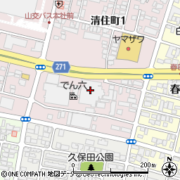 山形県菓子工業組合周辺の地図