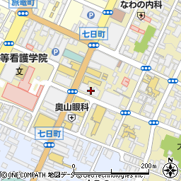 山形県山形市七日町2丁目7-46周辺の地図