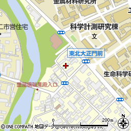 仙台高等裁判所米ケ袋共同宿舎Ｂ周辺の地図