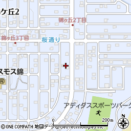 宮城県仙台市青葉区錦ケ丘3丁目17周辺の地図