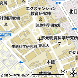 宮城県仙台市青葉区片平周辺の地図