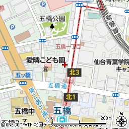 仙台地区生コンクリート協同組合周辺の地図