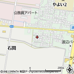 山形県山形市やよい1丁目5-17周辺の地図