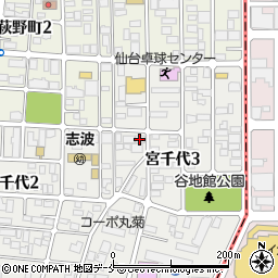 株式会社宮城通信周辺の地図