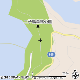 二子島森林公園キャンプ場周辺の地図