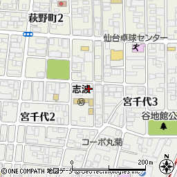 有限会社仙台写真工房周辺の地図